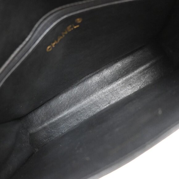 CHANEL CC Matelasse 23 Fll Flap Chain Shoulder Bag Leather Black GHW - Picture 11 of 16